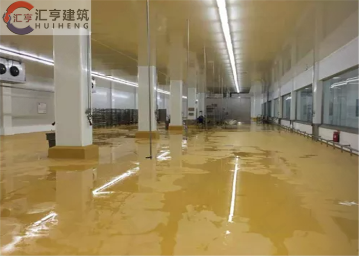 水性聚氨酯砂漿地坪工程-食品車間地坪施工【山東匯亨】